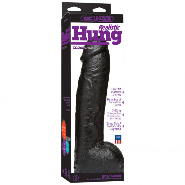 Doc Johnson Vac U Lock Code Black Hung