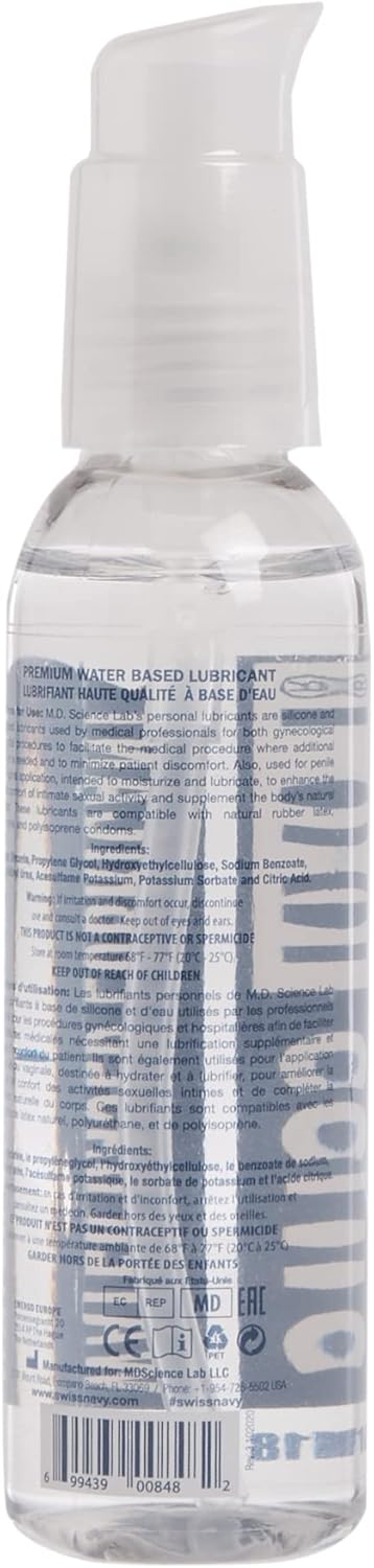 Swiss Navy Premium Waterbased Lubricant