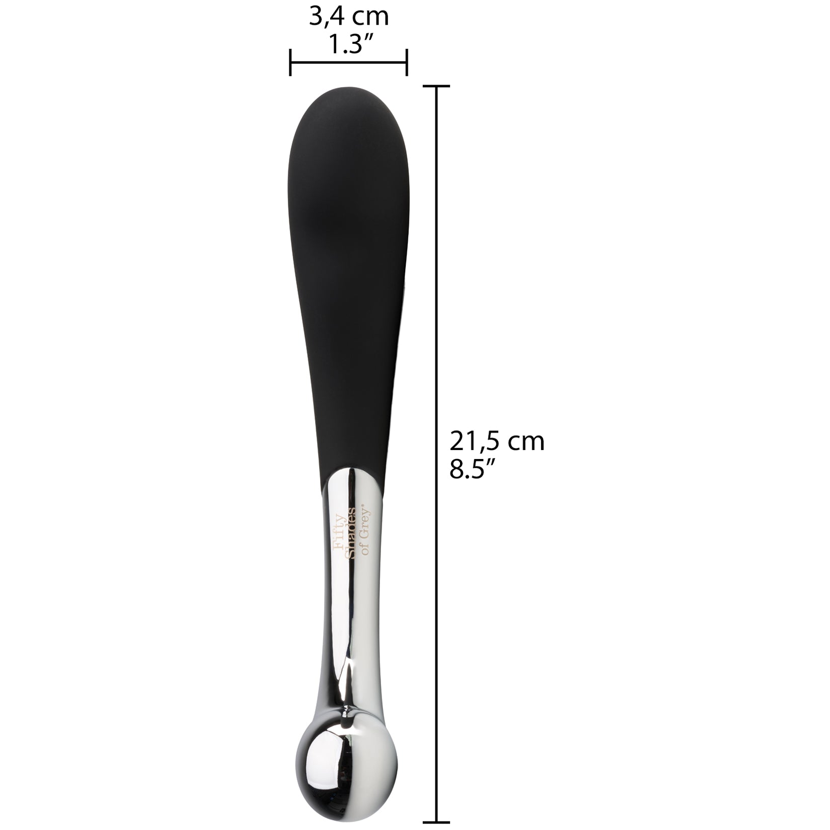 Sweet Pressure Silicone & Metal G-Spot Stimulator Wand