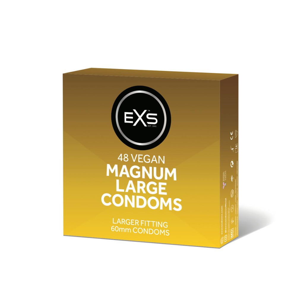 48 EXS Magnum Large Condoms