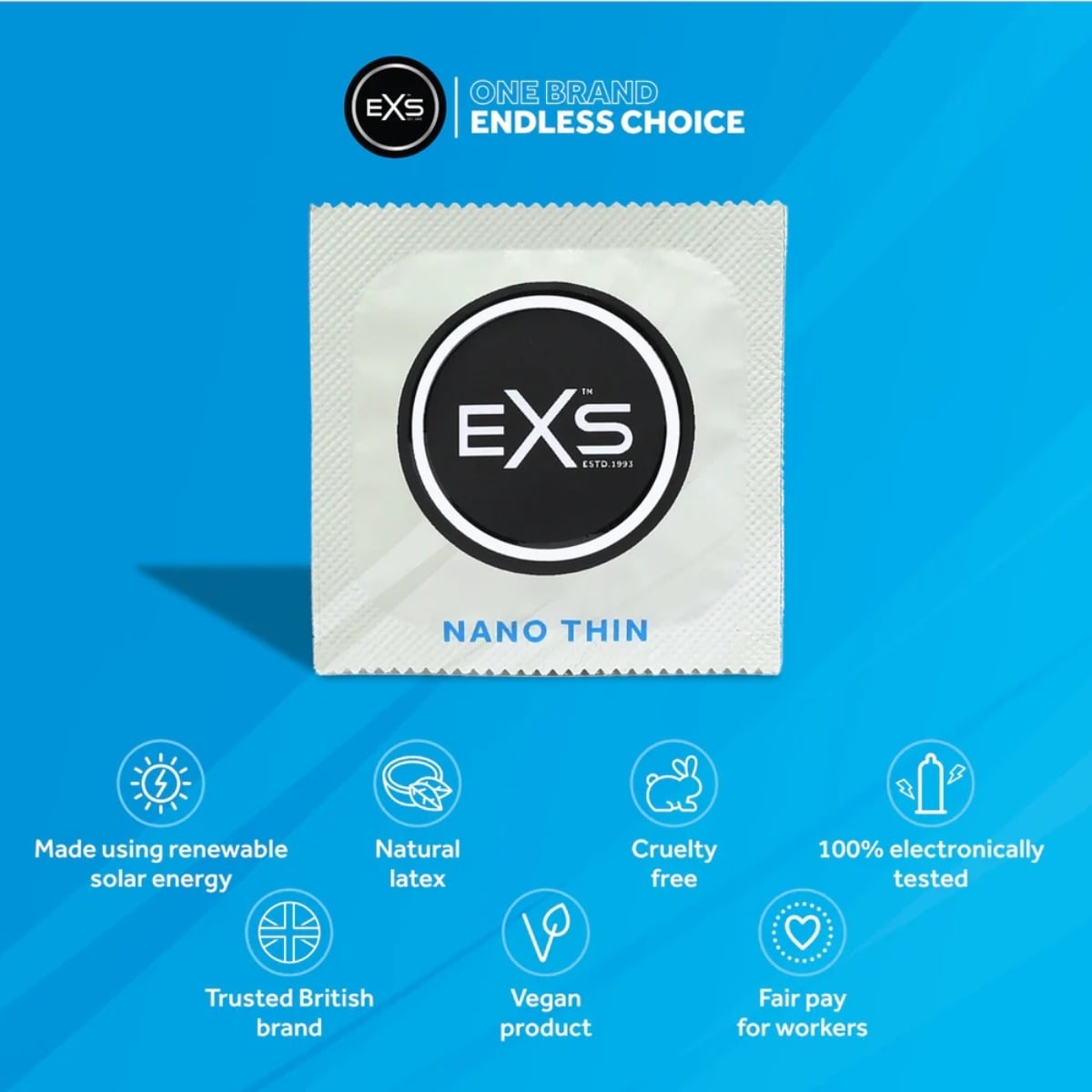 48 EXS Nano Thin Condoms