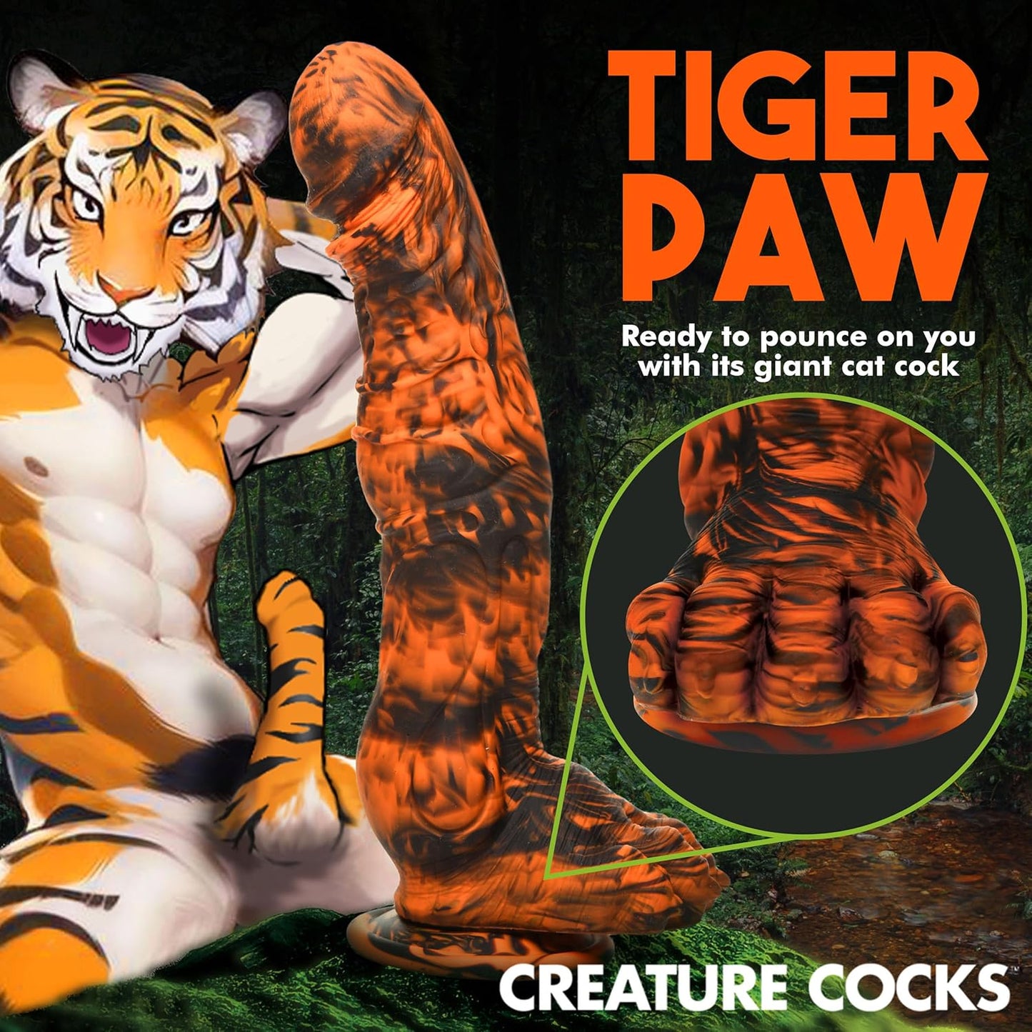 Creature Cocks Sabre Tooth Silicone Dildo