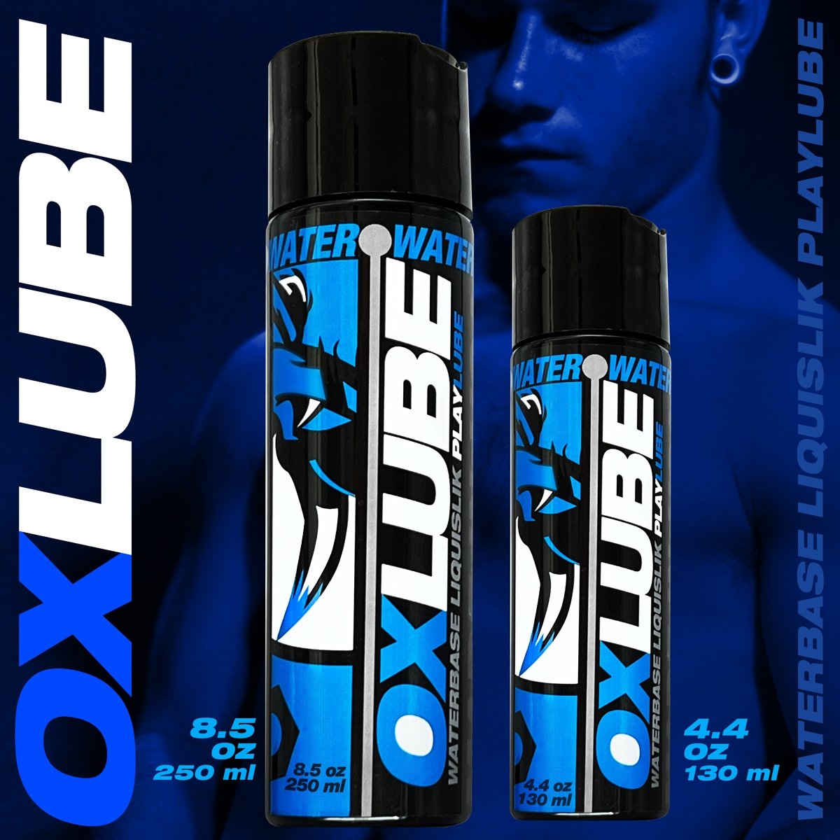 OxLube Liquislik Waterbased Lubricant 8.5 oz (250ml)