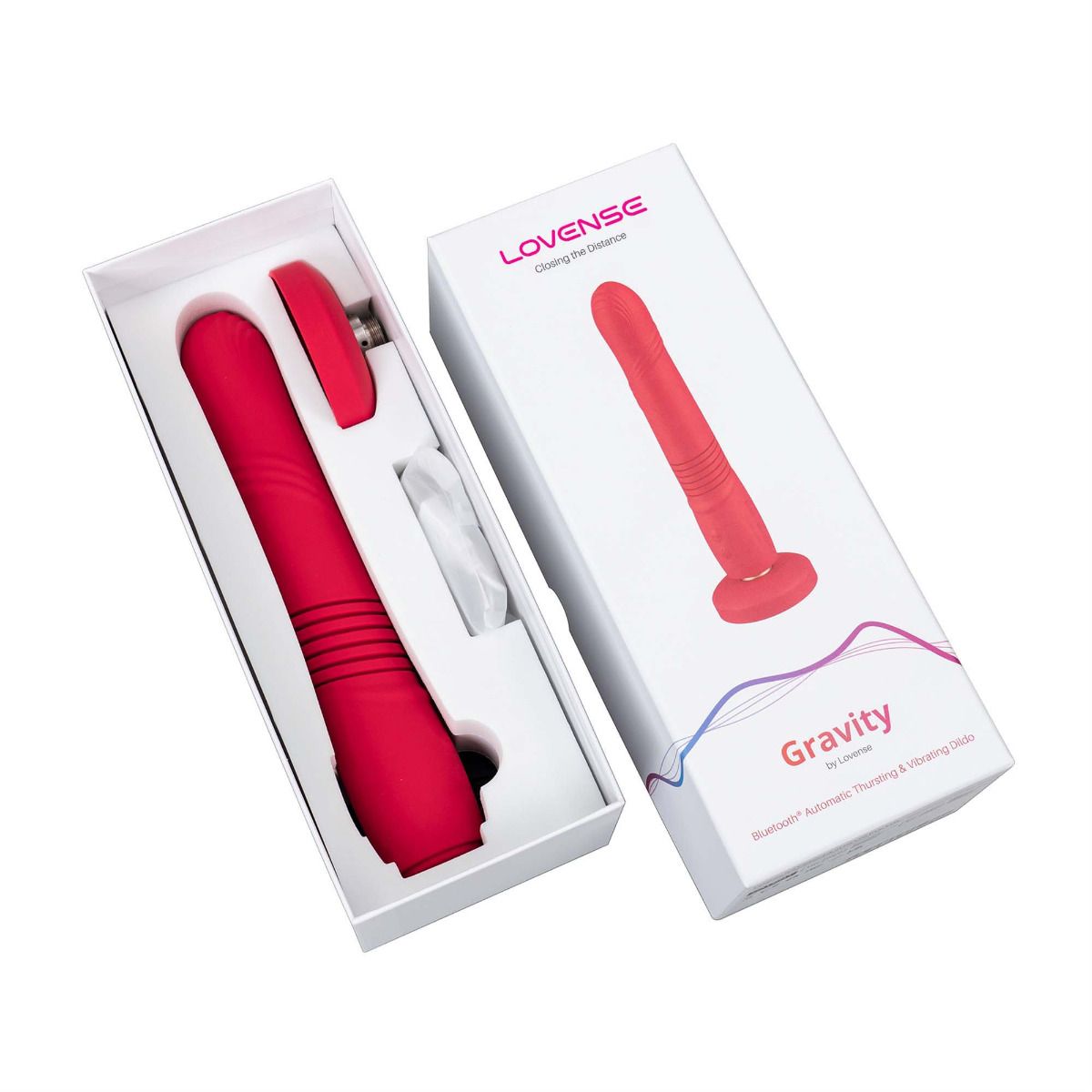 Lovense Gravity Thrusting & Vibrating Dildo