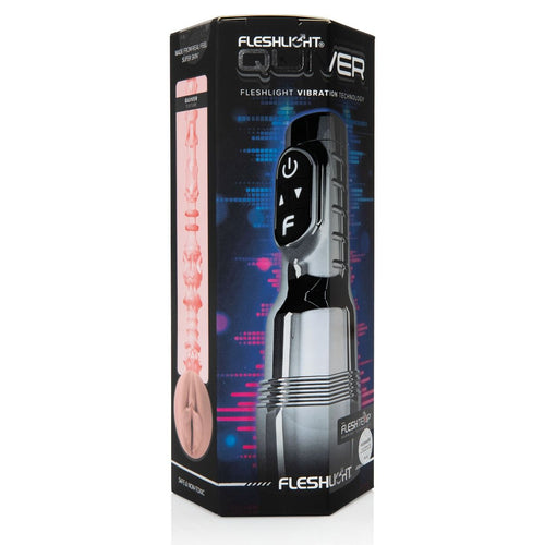 Fleshlight Pink Quiver – Rechargeable Warming Vibrating Stroker