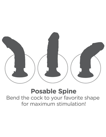King Cock Vibrating Cock with Balls