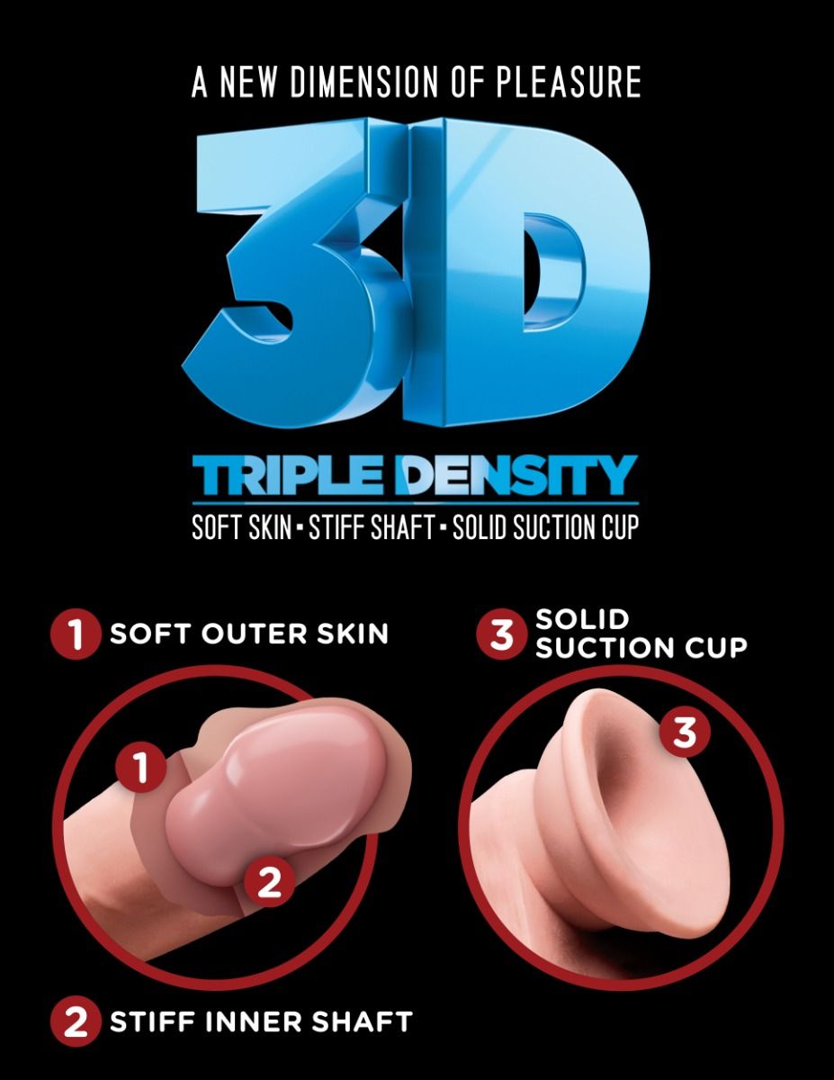 King Cock Plus Triple Density Cock