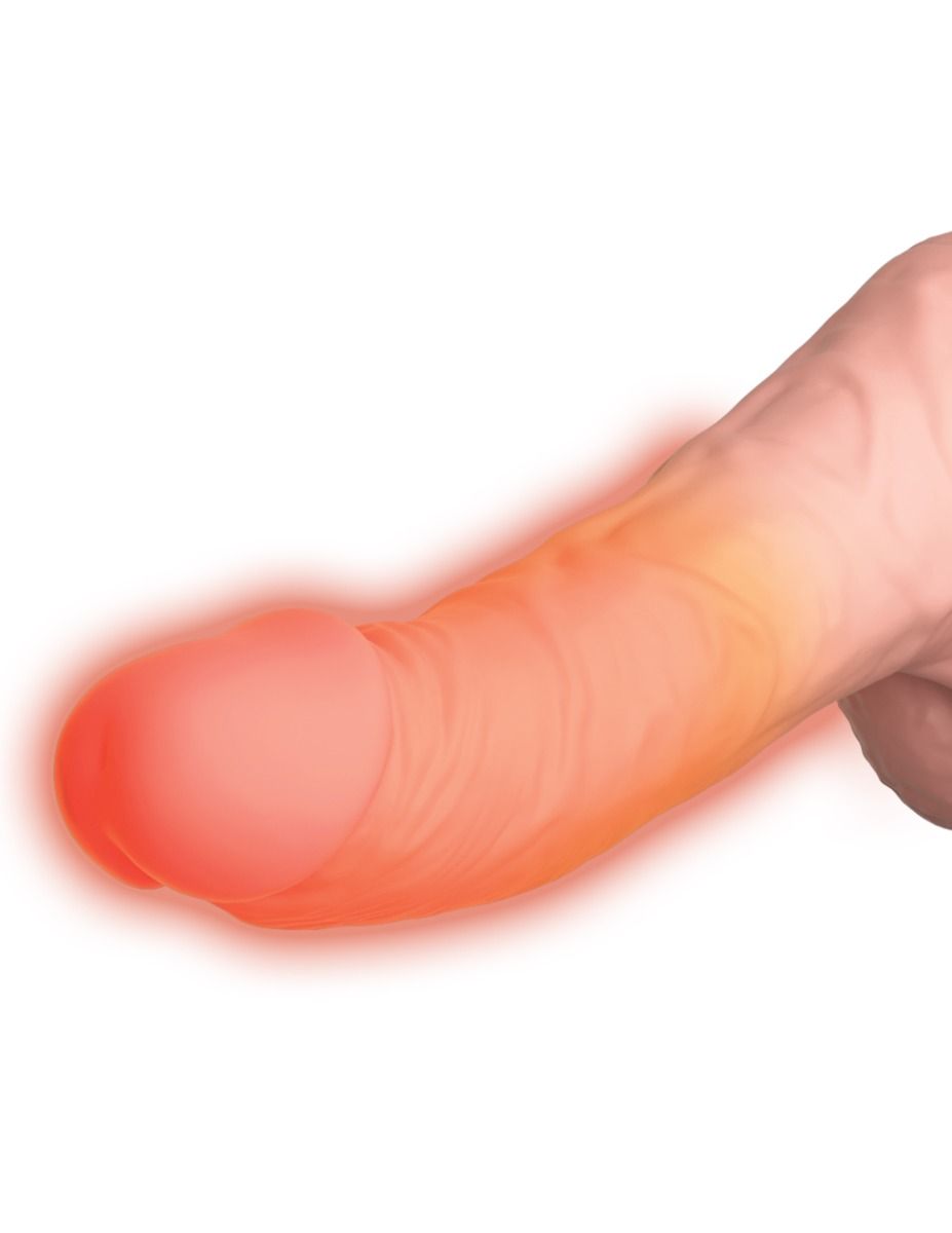 Triple Threat 6.5" Thrusting Cock with Balls