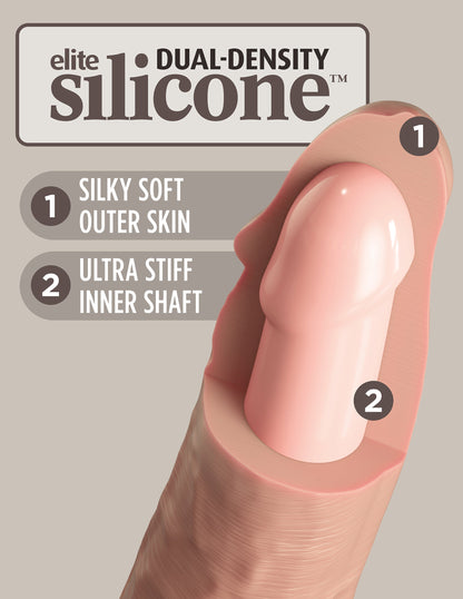 King Cock Elite Silicone Dual Density Cock