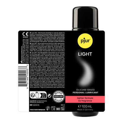 Pjur Light Transparent Silicone Lube 100ml