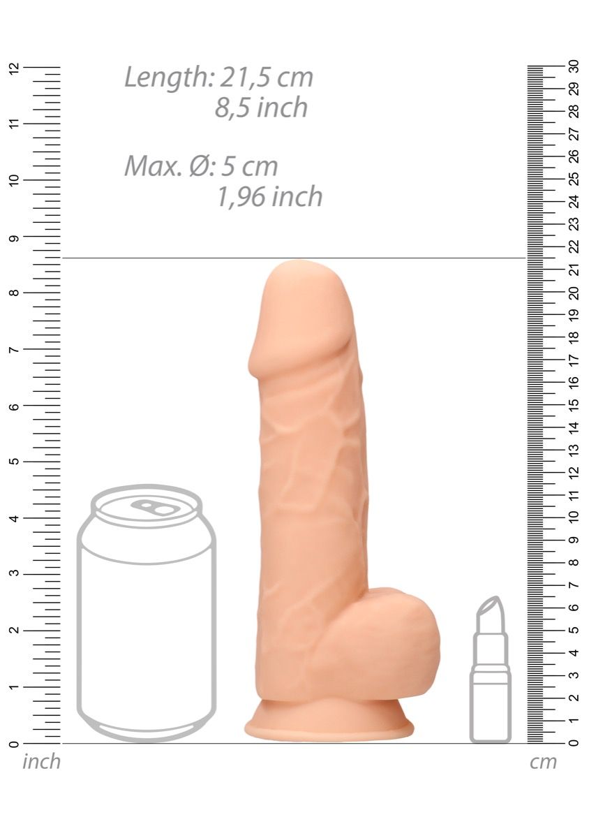 RealRock Silicone Dual Density Dildo