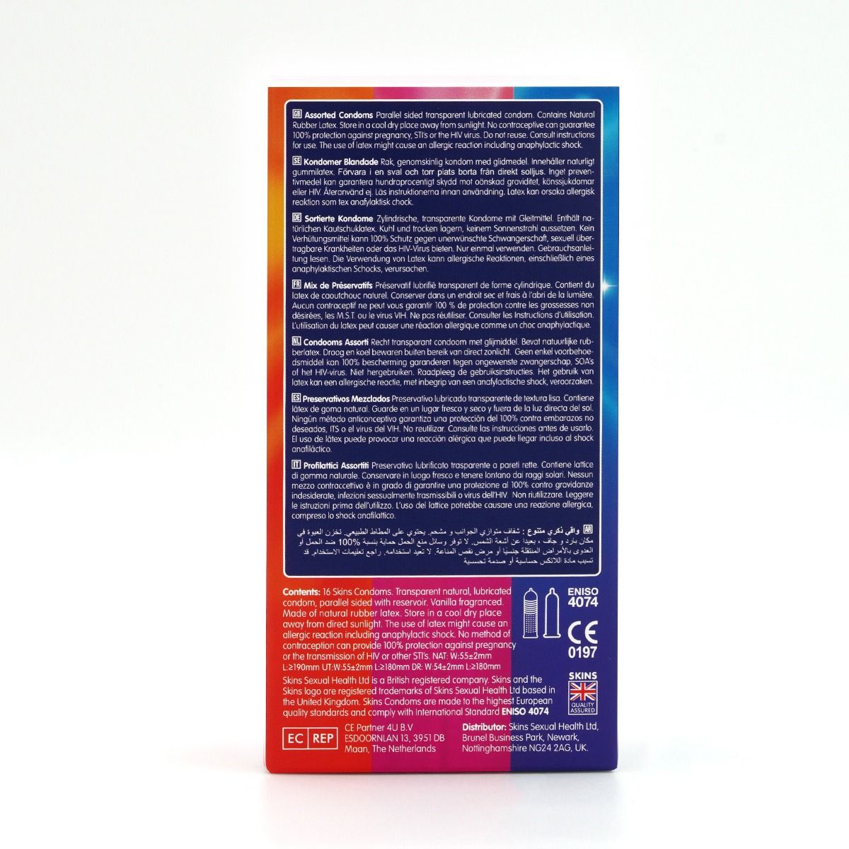Skins 16 Assorted Premium Condoms