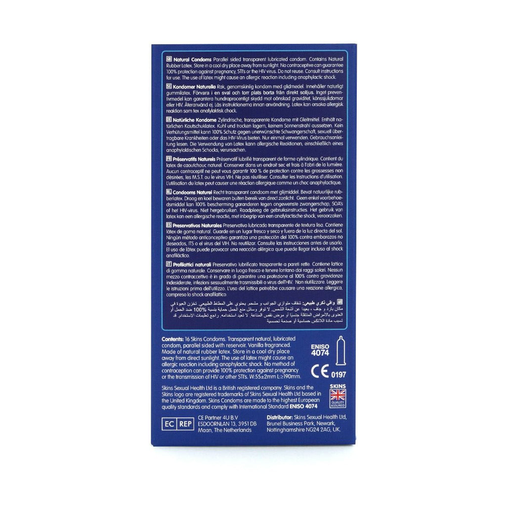 Skins 16 Natural Premium Condoms