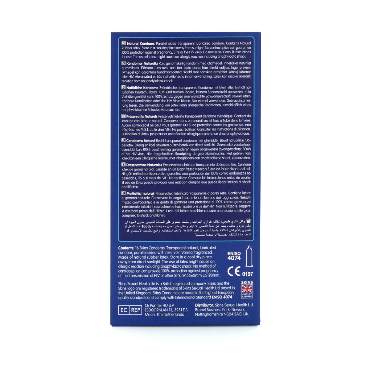 Skins 16 Natural Premium Condoms
