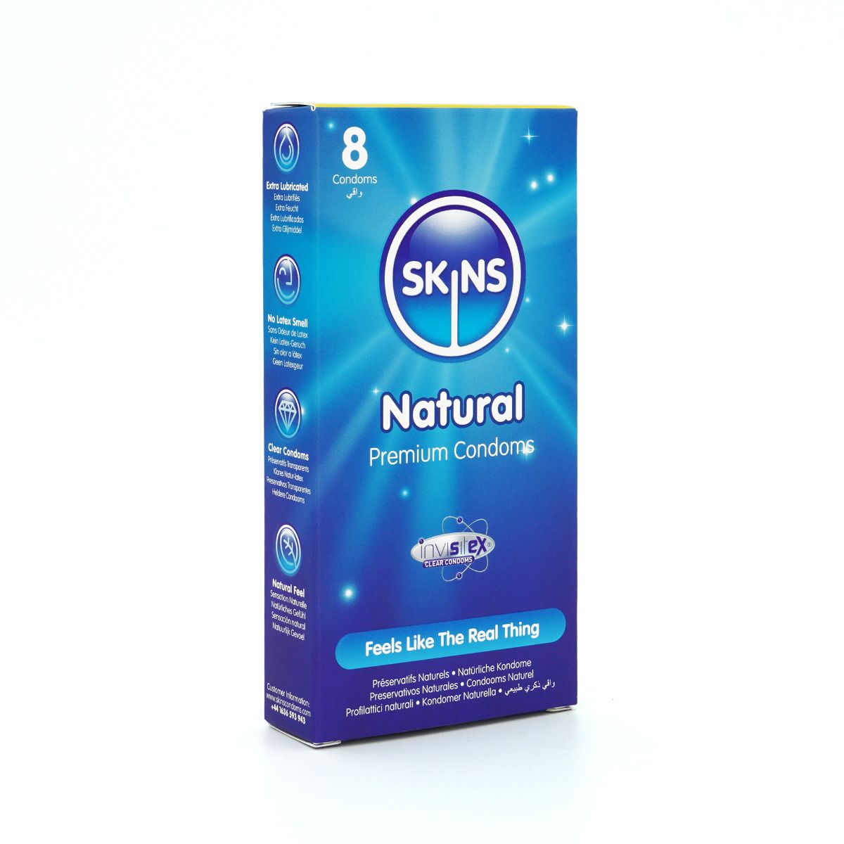 Skins Natural Premium Condoms 8-Pack