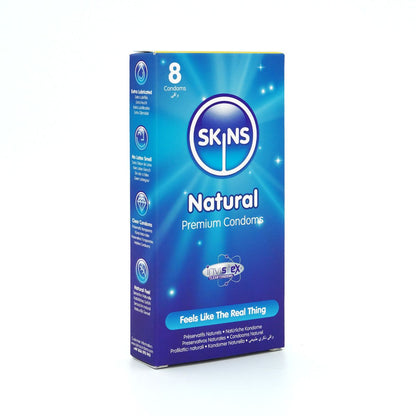 Skins Natural Premium Condoms 8-Pack