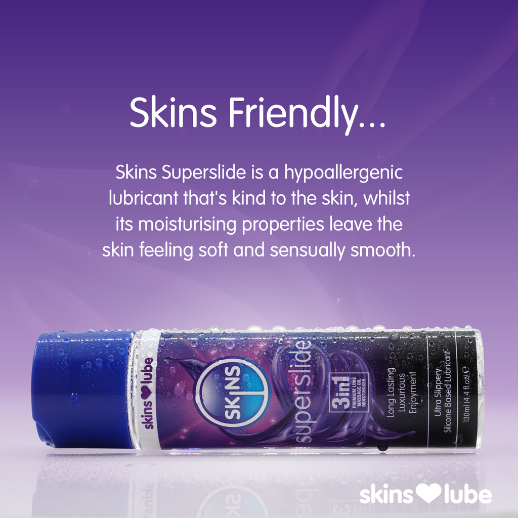 Skins Superslide 3 in 1 Silicone Based Lubricant 130ml